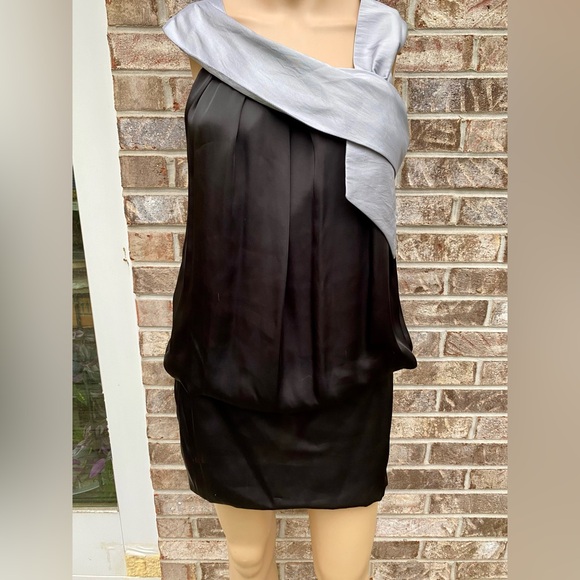 Fifth Culture Black & Silver Avant Garde Dress - Picture 2 of 7